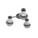 Hub & Spoke - Cabochon - 3pc (1289|SMB0093-H3-GP-S-L1-WM)