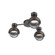 Hub & Spoke - Cabochon - 3pc (1289|SMB0093-H3-GP-S-L1-FB)