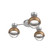 Hub & Spoke - Cabochon - 3pc (1289|SMB0093-H3-CS-C-L3-NB)