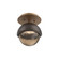 Single Glass Sconce & Flush Mount - Cabochon (1289|SMB0093-01-NB-B-L1-FB)