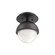 Single Glass Sconce & Flush Mount - Cabochon (1289|SMB0093-01-MB-WL-L3-GP)
