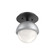 Single Glass Sconce & Flush Mount - Cabochon (1289|SMB0093-01-MB-WL-L3-CS)