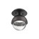 Single Glass Sconce & Flush Mount - Cabochon (1289|SMB0093-01-MB-C-L1-GP)