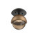 Single Glass Sconce & Flush Mount - Cabochon (1289|SMB0093-01-MB-B-L1-NB)