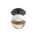 Single Glass Sconce & Flush Mount - Cabochon (1289|SMB0093-01-MB-A-L3-WI)
