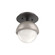Single Glass Sconce & Flush Mount - Cabochon (1289|SMB0093-01-GP-WL-L3-BS)