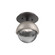 Single Glass Sconce & Flush Mount - Cabochon (1289|SMB0093-01-GP-S-L3-BS)