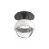 Single Glass Sconce & Flush Mount - Cabochon (1289|SMB0093-01-GP-C-L3-WI)