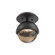 Single Glass Sconce & Flush Mount - Cabochon (1289|SMB0093-01-GP-B-L3-MB)