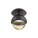 Single Glass Sconce & Flush Mount - Cabochon (1289|SMB0093-01-GP-A-L1-MB)