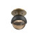 Single Glass Sconce & Flush Mount - Cabochon (1289|SMB0093-01-GB-B-L1-MB)