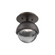 Single Glass Sconce & Flush Mount - Cabochon (1289|SMB0093-01-FB-S-L3-GP)