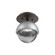 Single Glass Sconce & Flush Mount - Cabochon (1289|SMB0093-01-FB-S-L3-CS)