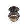 Single Glass Sconce & Flush Mount - Cabochon (1289|SMB0093-01-FB-B-L1-GP)