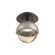 Single Glass Sconce & Flush Mount - Cabochon (1289|SMB0093-01-FB-A-L3-BS)