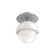 Single Glass Sconce & Flush Mount - Cabochon (1289|SMB0093-01-CS-WL-L3-WI)