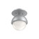 Single Glass Sconce & Flush Mount - Cabochon (1289|SMB0093-01-CS-WL-L3-MS)