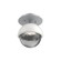 Single Glass Sconce & Flush Mount - Cabochon (1289|SMB0093-01-CS-S-L1-WI)