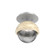 Single Glass Sconce & Flush Mount - Cabochon (1289|SMB0093-01-CS-S-L1-TR)