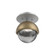 Single Glass Sconce & Flush Mount - Cabochon (1289|SMB0093-01-CS-S-L1-GB)