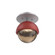 Single Glass Sconce & Flush Mount - Cabochon (1289|SMB0093-01-CS-B-L1-RE)