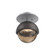 Single Glass Sconce & Flush Mount - Cabochon (1289|SMB0093-01-CS-B-L1-GP)
