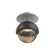 Single Glass Sconce & Flush Mount - Cabochon (1289|SMB0093-01-CS-B-L1-MB)