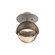 Single Glass Sconce & Flush Mount - Cabochon (1289|SMB0093-01-BS-A-L3-BB)