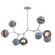 Cabochon Linear Suspension Light Billiard Light Beige Silver (1289|PLB0093-BB-BS-B-001-L1-BU)