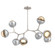 Cabochon Linear Suspension Light Billiard Light Beige Silver (1289|PLB0093-BB-BS-A-001-L1-CS)
