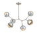 Cabochon Linear Suspension Light Billiard Light Beige Silver (1289|PLB0093-BA-BS-A-001-L1-CS)