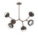 Cabochon Linear Suspension Light Billiard Light Burnished Bronze (1289|PLB0093-BA-BB-C-001-L1-FB)