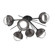 Cabochon Flush Starburst (1289|CLB0093-02-MB-C-L3-GP)