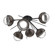 Cabochon Flush Starburst (1289|CLB0093-02-MB-C-L3-FB)