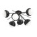 Cabochon Flush Starburst (1289|CLB0093-02-GP-WL-L3-BM)