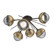 Cabochon Flush Starburst (1289|CLB0093-02-FB-S-L1-GB)