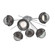Cabochon Flush Starburst (1289|CLB0093-02-CS-S-L1-GP)