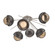 Cabochon Flush Starburst (1289|CLB0093-02-BS-B-L3-GP)