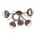 Cabochon Semi Flush Mount Burnished Bronze (1289|CLB0093-02-BB-C-L1-MS)