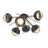 Cabochon Semi Flush Mount Burnished Bronze (1289|CLB0093-02-BB-A-L1-MB)