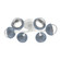 Cabochon Flush Mount - 6pc (1289|CLB0093-01-WI-C-L3-BU)