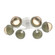 Cabochon Flush Mount - 6pc (1289|CLB0093-01-WI-A-L1-GE)