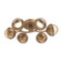 Cabochon Flush Mount - 6pc (1289|CLB0093-01-NB-A-L1-MS)