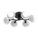 Cabochon Flush Mount - 6pc (1289|CLB0093-01-MB-WL-L3-WM)