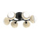 Cabochon Flush Mount - 6pc (1289|CLB0093-01-MB-WL-L3-TR)