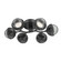 Cabochon Flush Mount - 6pc (1289|CLB0093-01-MB-S-L3-MS)