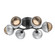 Cabochon Flush Mount - 6pc (1289|CLB0093-01-MB-B-L1-CS)
