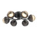 Cabochon Flush Mount - 6pc (1289|CLB0093-01-MB-A-L1-GP)