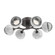 Cabochon Flush Mount - 6pc (1289|CLB0093-01-GP-S-L3-WM)