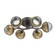 Cabochon Flush Mount - 6pc (1289|CLB0093-01-GP-S-L1-GB)